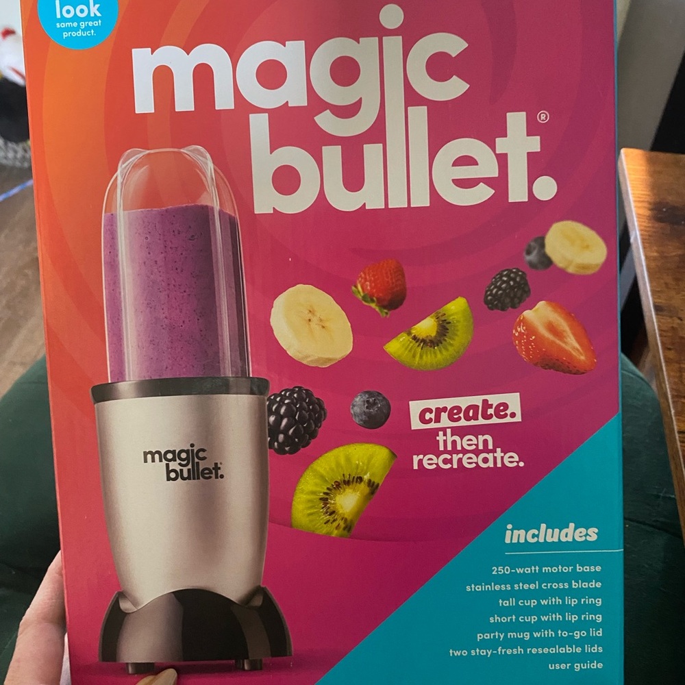 Magic Bullet Blender with Accessories - brand new!